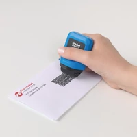 Kép 4/14 - ID PROTECTOR kék (fekete festékkel) utántöltővel