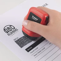 Kép 3/18 - ID PROTECTOR+ piros (fekete festékkel) papírvágóval
