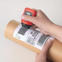 Kép 4/18 - ID PROTECTOR+ piros (fekete festékkel) papírvágóval