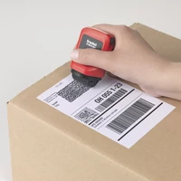 Kép 6/18 - ID PROTECTOR+ piros (fekete festékkel) papírvágóval