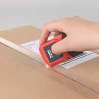 Kép 7/18 - ID PROTECTOR+ piros (fekete festékkel) papírvágóval