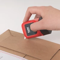 Kép 8/18 - ID PROTECTOR+ piros (fekete festékkel) papírvágóval