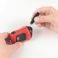 Kép 10/18 - ID PROTECTOR+ piros (fekete festékkel) papírvágóval
