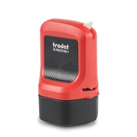 Kép 13/18 - ID PROTECTOR+ piros (fekete festékkel) papírvágóval