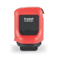 Kép 15/18 - ID PROTECTOR+ piros (fekete festékkel) papírvágóval
