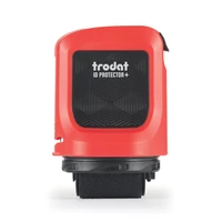 Kép 16/18 - ID PROTECTOR+ piros (fekete festékkel) papírvágóval