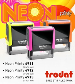 A Printy 4.0 NEON színekben is
