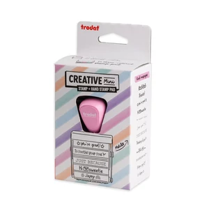 Creative mini bélyegző készlet Kedves üzenetek
