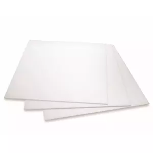 Delrin 1,5 mm 25 x 25 cm műanyag lap - fehér