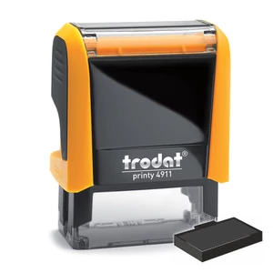 Printy 4911 neon-narancs (fekete párnával)