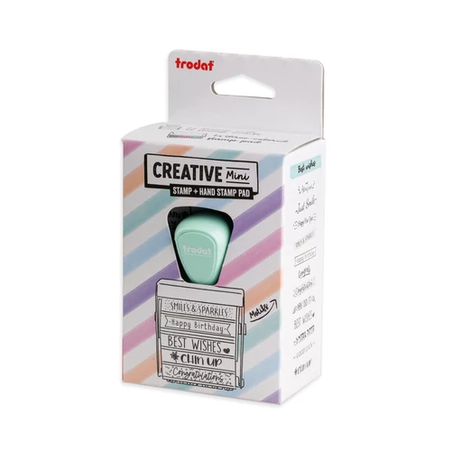 Creative mini bélyegző készlet Jó kívánságok
