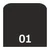 COLORIS - 01 - fekete