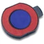 Cserepárna 6/15/2 kör piros-kék osztott Cserepárna 6/15/2 kör piros-kék osztott